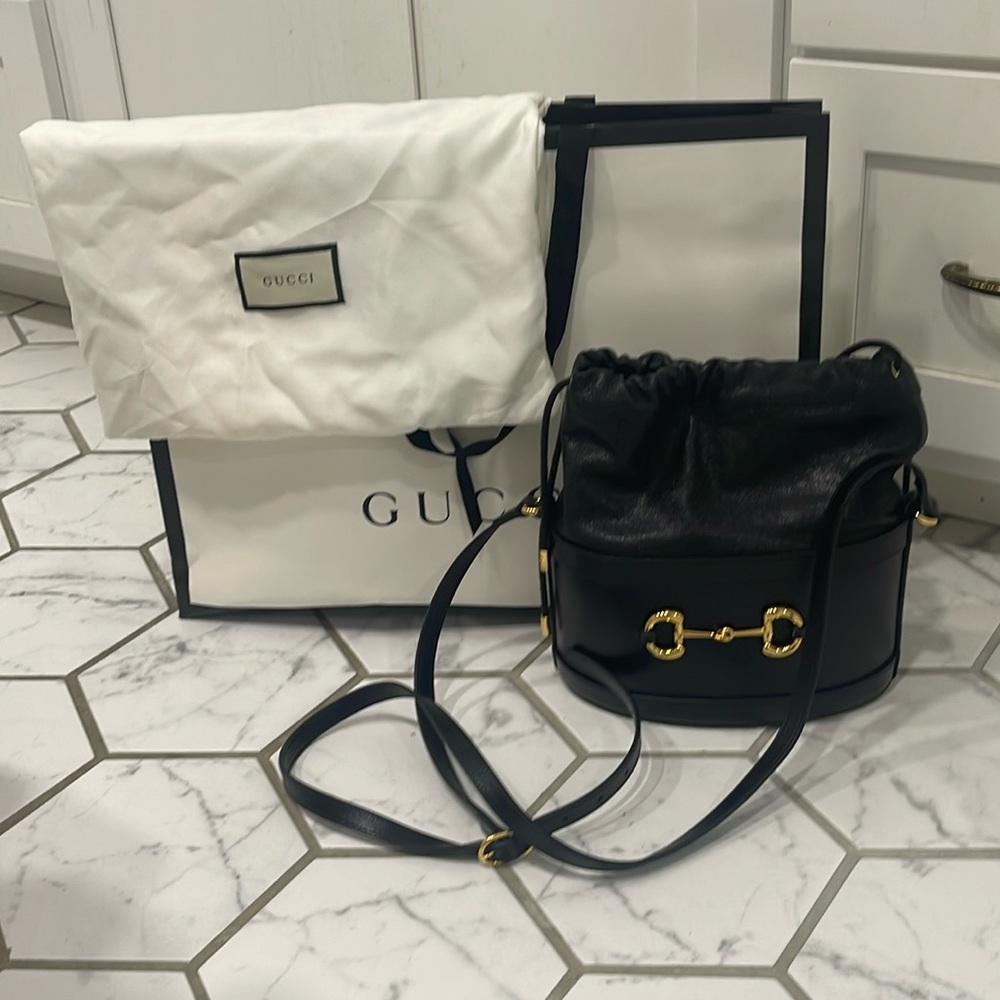 Gucci Horsebit Bucket Bag
